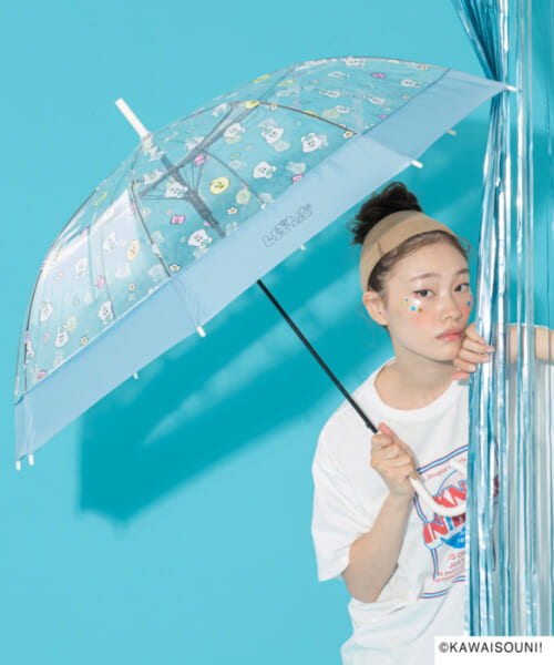 可哀想に！のキャラクター、おぱんちゅうさぎとんぽちゃむの傘が発売中。Wpc.から_003
