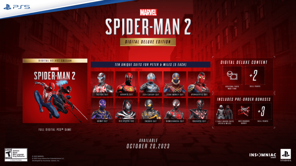 『Marvel’s Spider-Man 2』の発売日が10月23日に決定。ゲームオリジナルのヴェノムが活躍する_003
