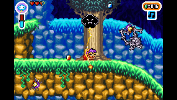『Shantae Advance: Risky Revolution』がゲームボーイアドバンス互換のゲームカートリッジで物理的に_002