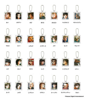 『幻想水滸伝II』総勢111キャラクターのアクリルチャームが登場5