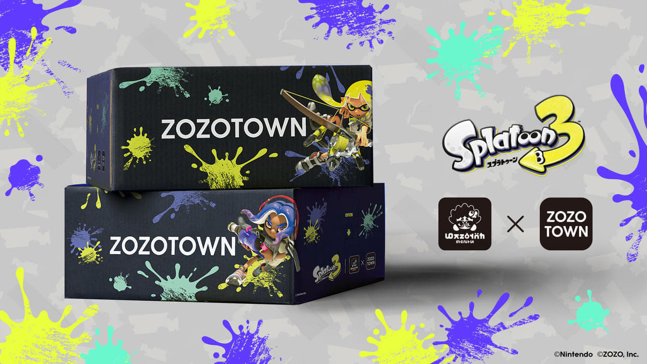 『スプラトゥーン3』ZOZOTOWNコラボアイテムが9月13日から受注販売決定1