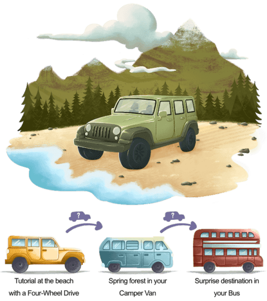 『Camper Van: Make it Home』2024年12月に配信予定。キャンピングカーで旅に出よう_001
