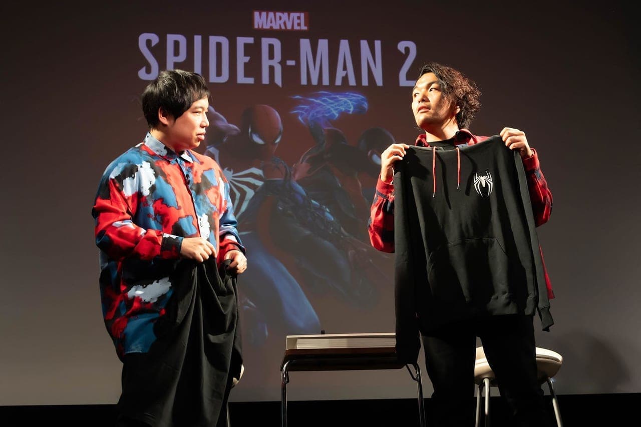 『Marvel’s Spider-Man 2』霜降り明星せいやと見取り図盛山が登場の発売イベントレポート_009