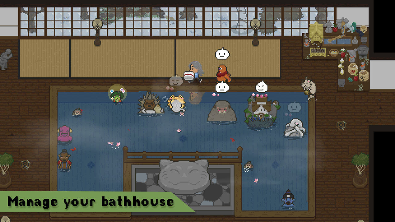 精霊たちのお風呂屋さんを経営するシミュレーションゲーム『Spirittea』が11月14日に発売へ
_001