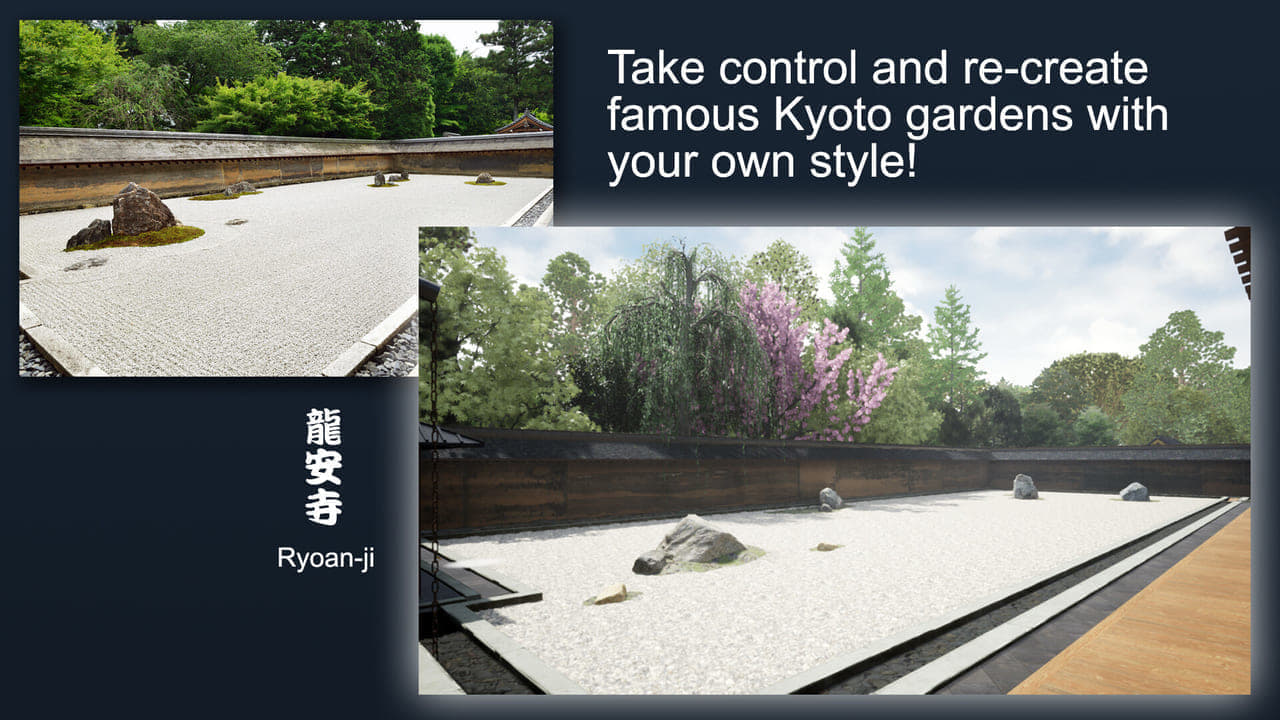 ゲーム『Niwa - Japanese Garden Simulator』発表。京都を舞台に日本庭園造りを楽しめる_001