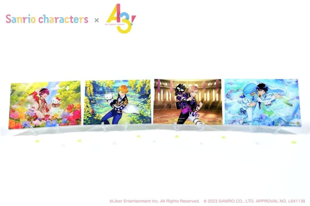 『A3!』× サンリオのゲーム内カードイラスト使用のグッズが発売中