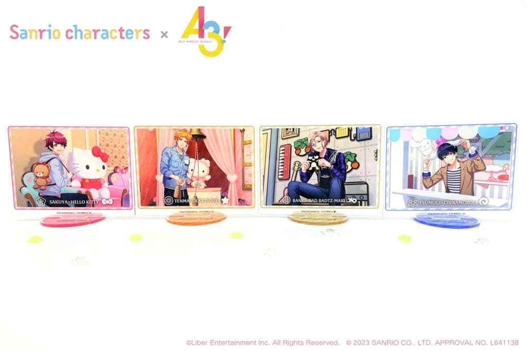 『A3!』× サンリオのゲーム内カードイラスト使用のグッズが発売中