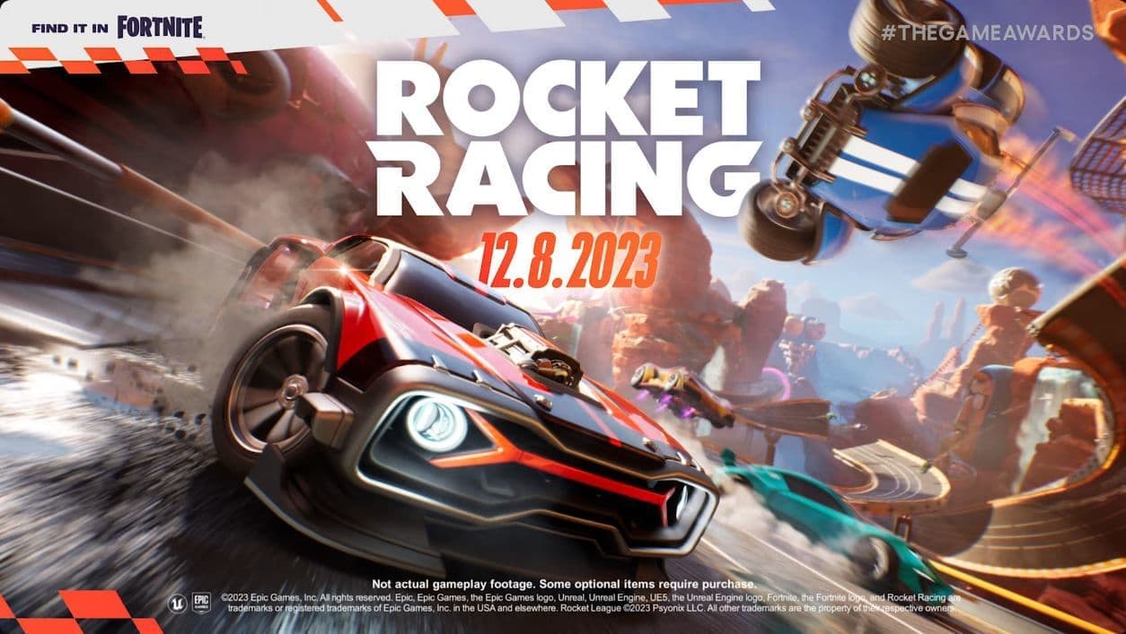 『フォートナイト』×カーレースな『ROCKET RACING』12月8日よりリリース。『ロケットリーグ』のPsyonixが制作_002