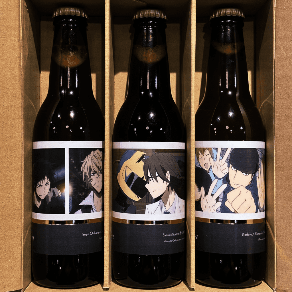 アニメ『デュラララ!!×2』のオリジナルビールが発売開始