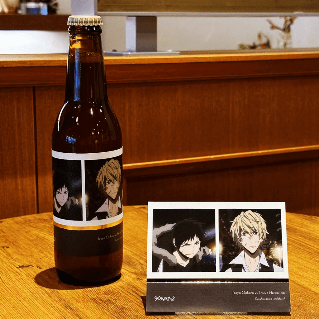 アニメ『デュラララ!!×2』のオリジナルビールが発売開始