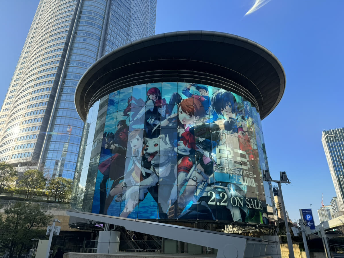 『ペルソナ3 リロード』の広告が六本木・渋谷・品川に登場_007