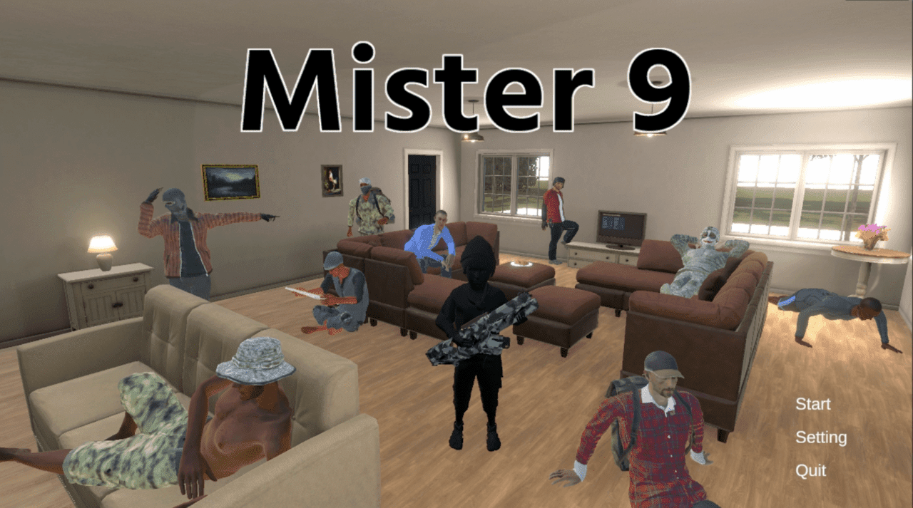 『ミスター9』Steamストアページ公開。おじさんを撃つ『8番』ライク_007