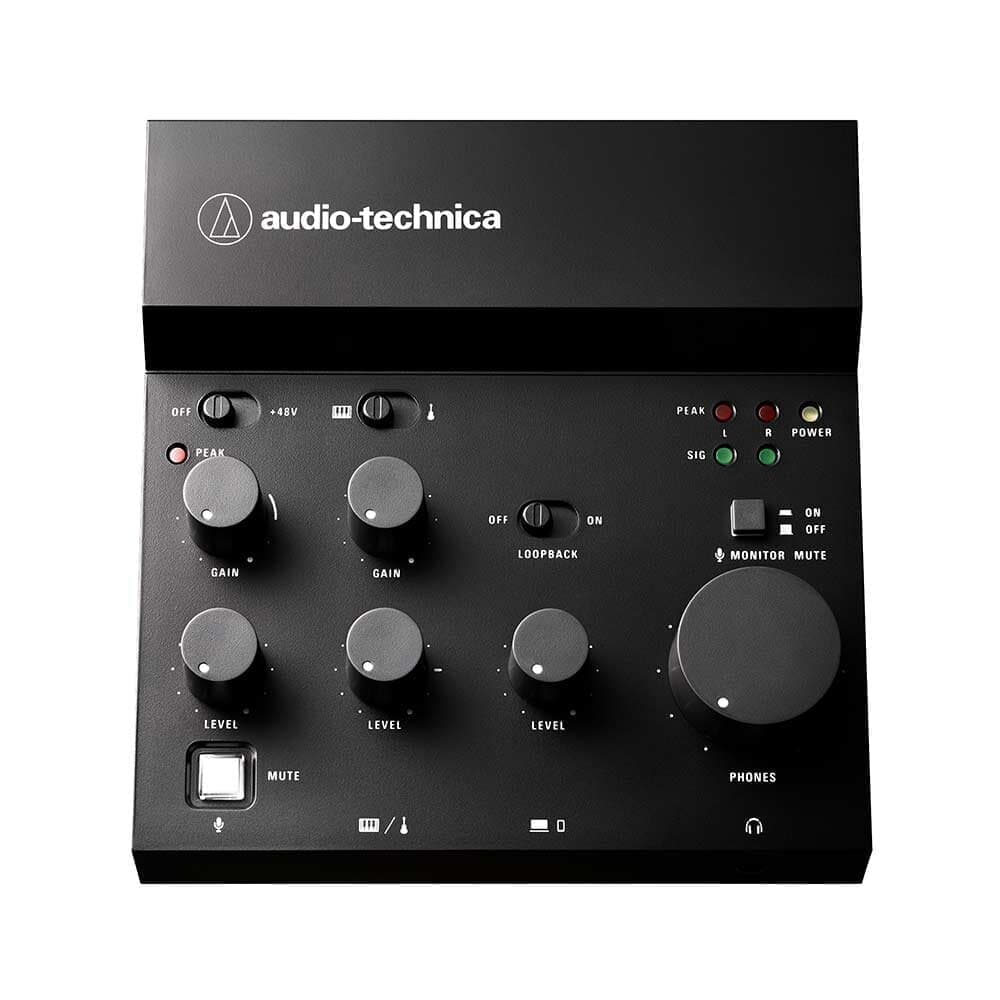 オーディオテクニカよりライブ配信向けミキサー「AT-UMX3」が2月23日発売。マイク「AT2020」などに最適化_001