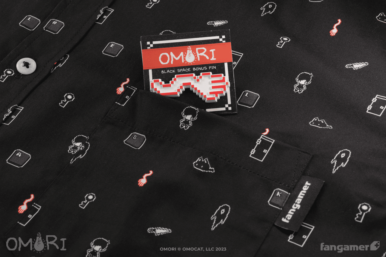 『OMORI』ブラックスペースの半袖シャツや「マリ」のお弁当箱が発売_004