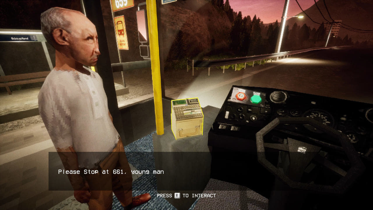 『Night bus』発表。Steamとitch.ioにて3月18日に配信予定。バス運転ホラーシミュレーションゲーム_004