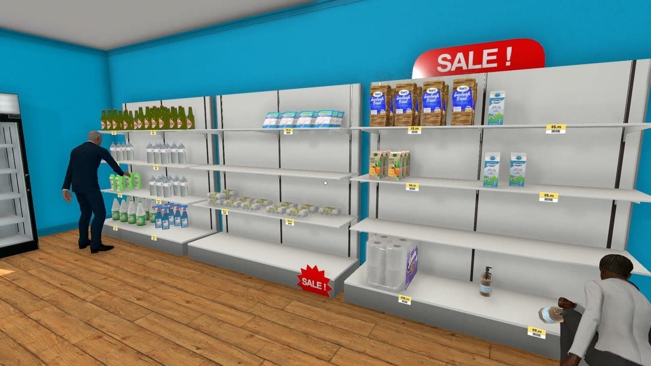 スーパーマーケット経営ゲーム『Supermarket Simulator』無料体験版が配信中_002