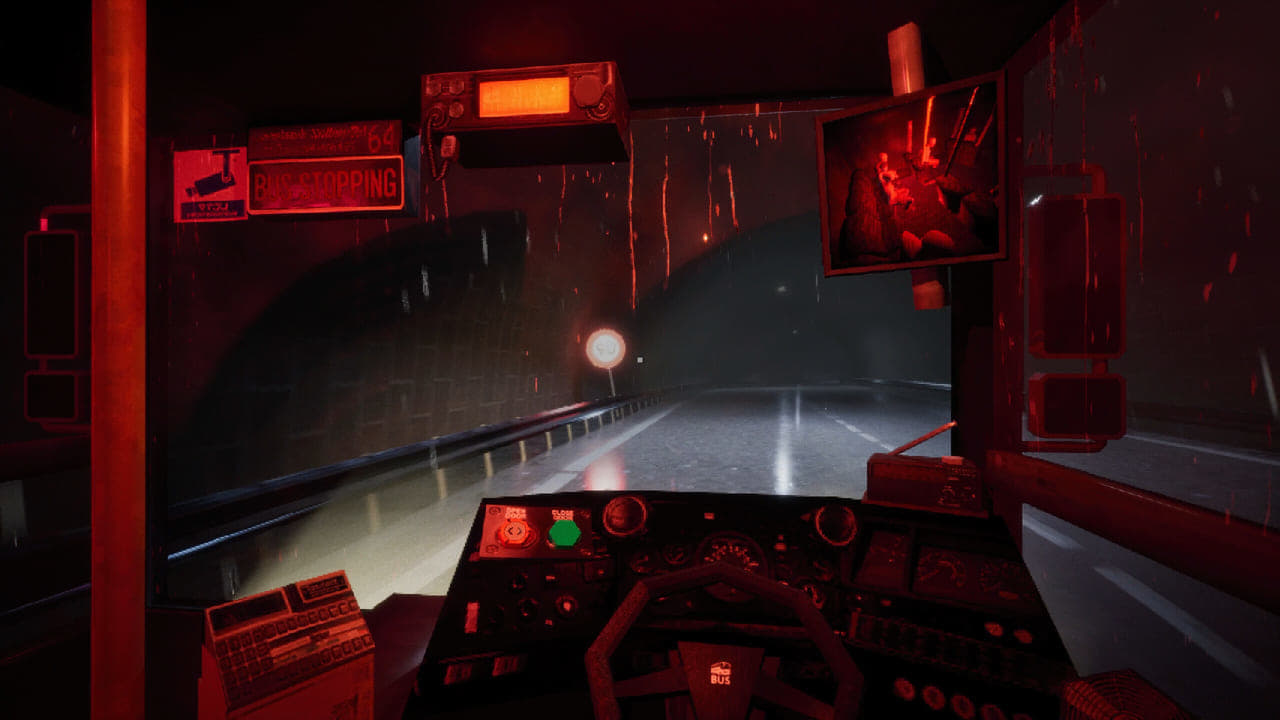 『Night bus』発表。Steamとitch.ioにて3月18日に配信予定。バス運転ホラーシミュレーションゲーム_006