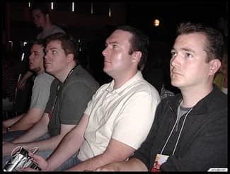 2003年の任天堂によるプレゼンテーションを見守る米IGNの記者たち