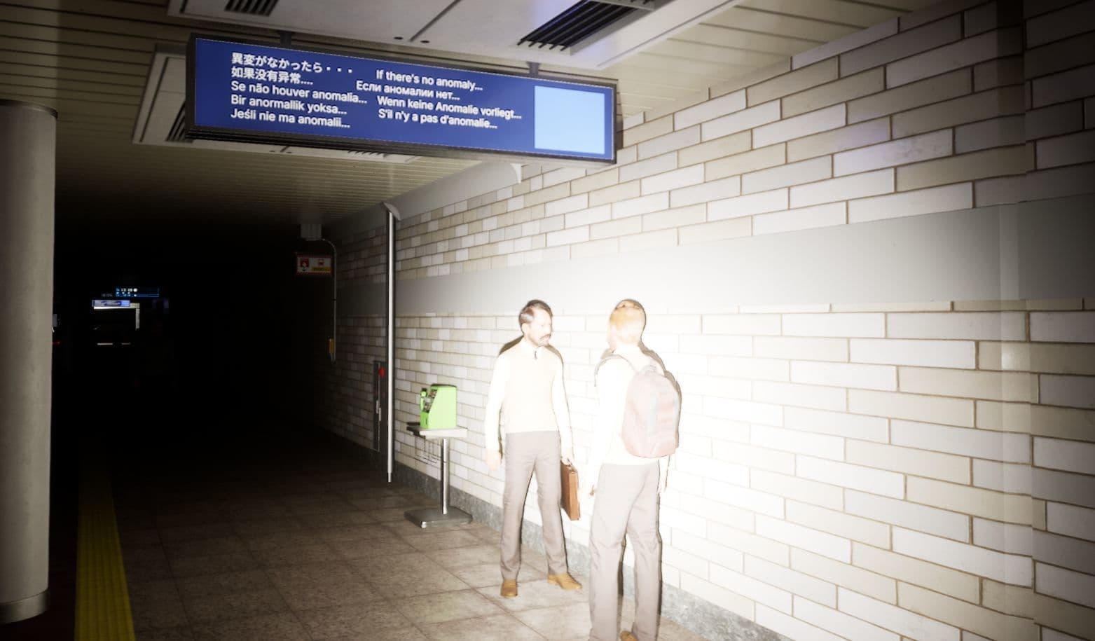 『Re≒Connect Exit LOOP』が5月15日に発売。おっさんしか登場しない無限に続く駅からの脱出を目指すゲーム_013