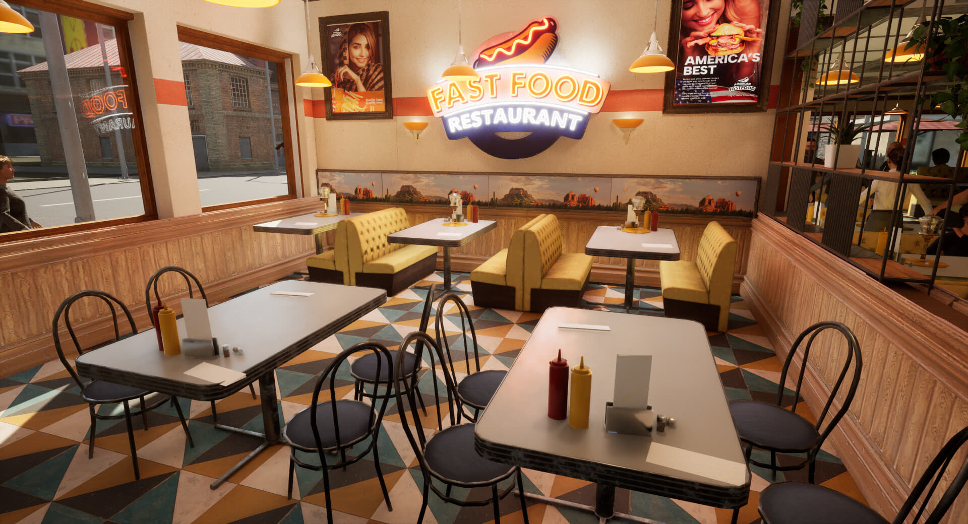 『Fast Food - Restaurant Simulator』発表。ファーストフード店を経営するゲーム_001