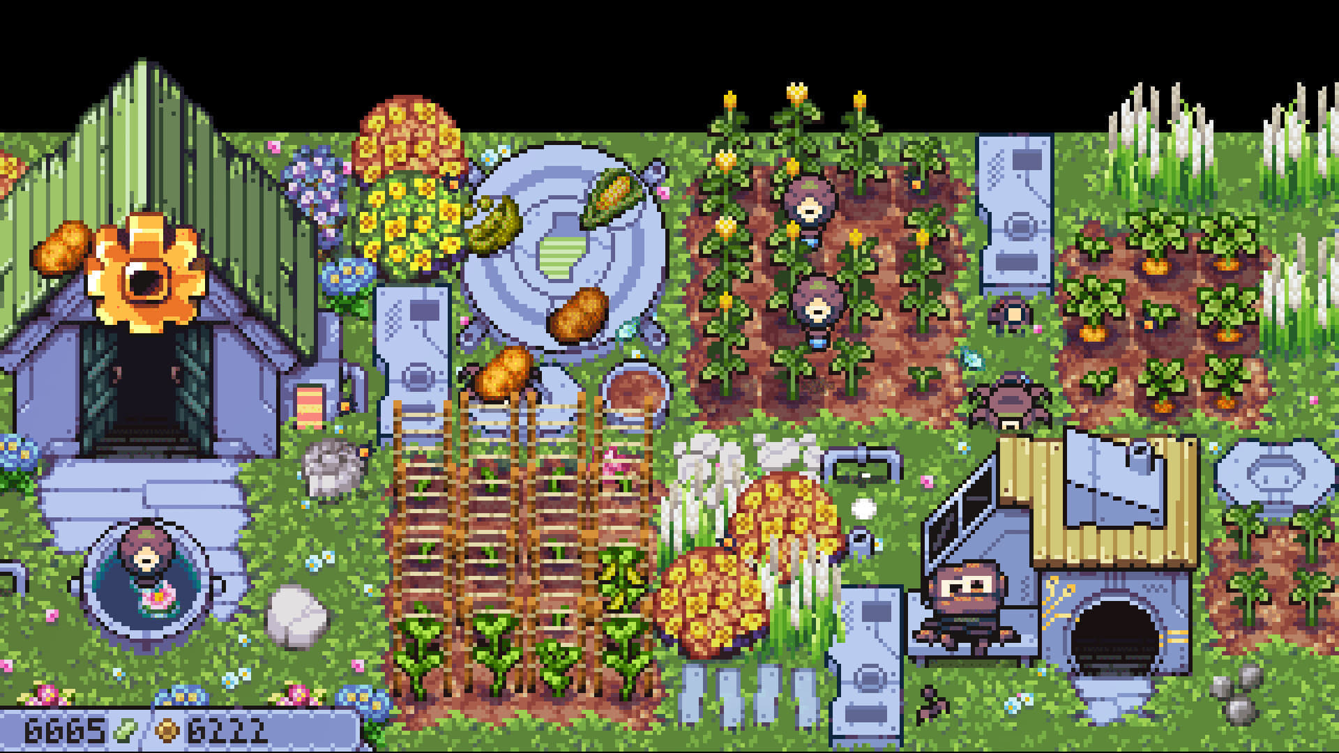 デスクトップの一部で農業を発展させていく「放置型」農業ゲーム『Rusty's Retirement』が人気_004