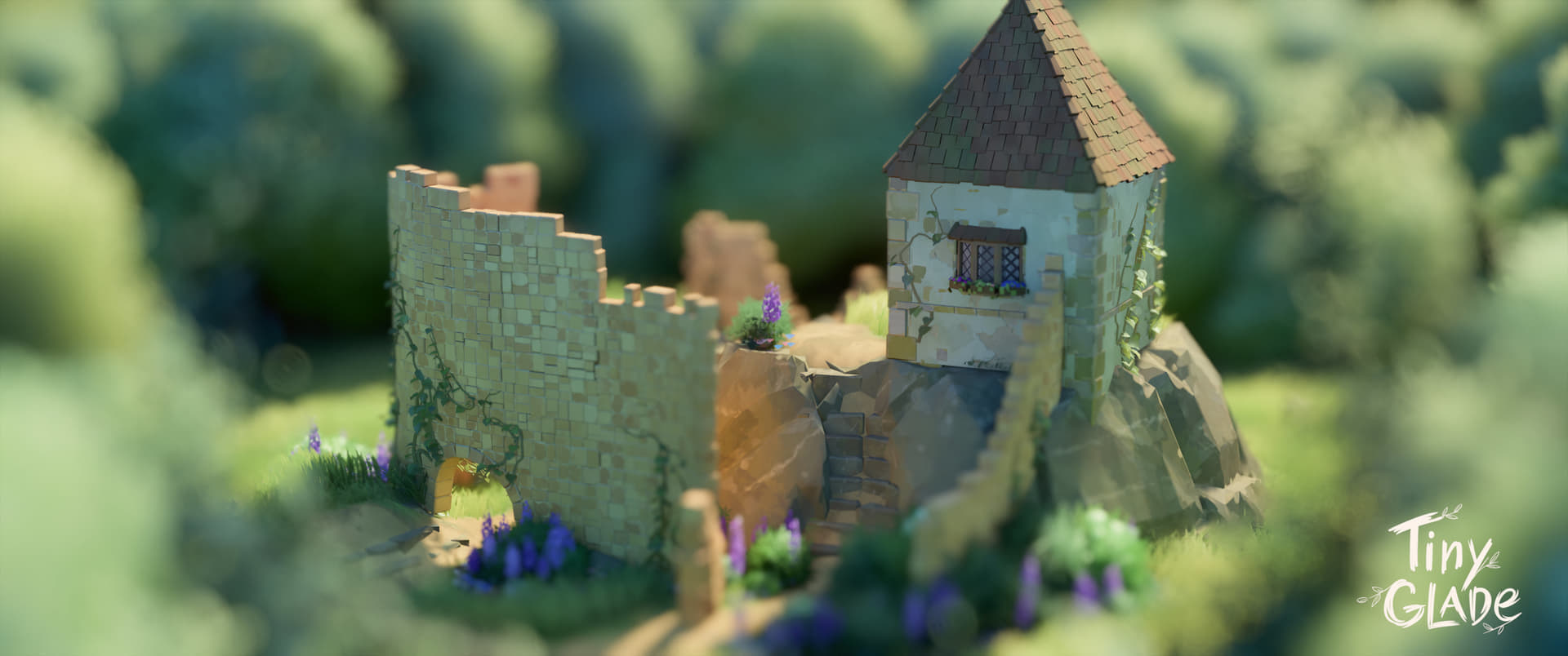 シミュレーターゲーム『Tiny Glade』の体験版が配信。思うがままのお城を建築できる_005
