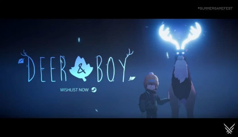 一匹の子鹿と一人の少年の旅路を描くゲーム『Deer & Boy』にて映像公開_001