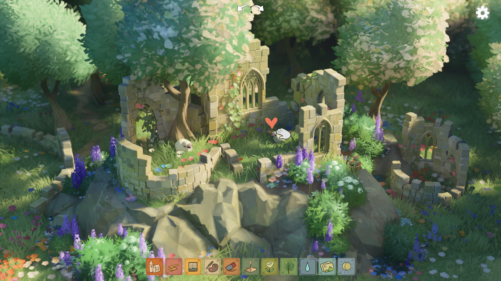 シミュレーターゲーム『Tiny Glade』の体験版が配信。思うがままのお城を建築できる_002