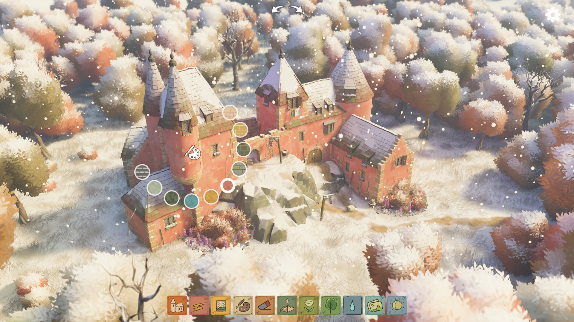 シミュレーターゲーム『Tiny Glade』の体験版が配信。思うがままのお城を建築できる_004