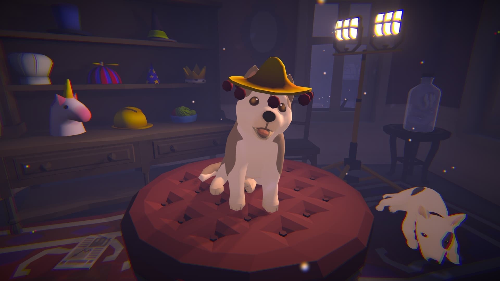 かわいい子犬となってお化け屋敷を冒険する協力型ホラーゲーム『Haunted Paws』が発表_004