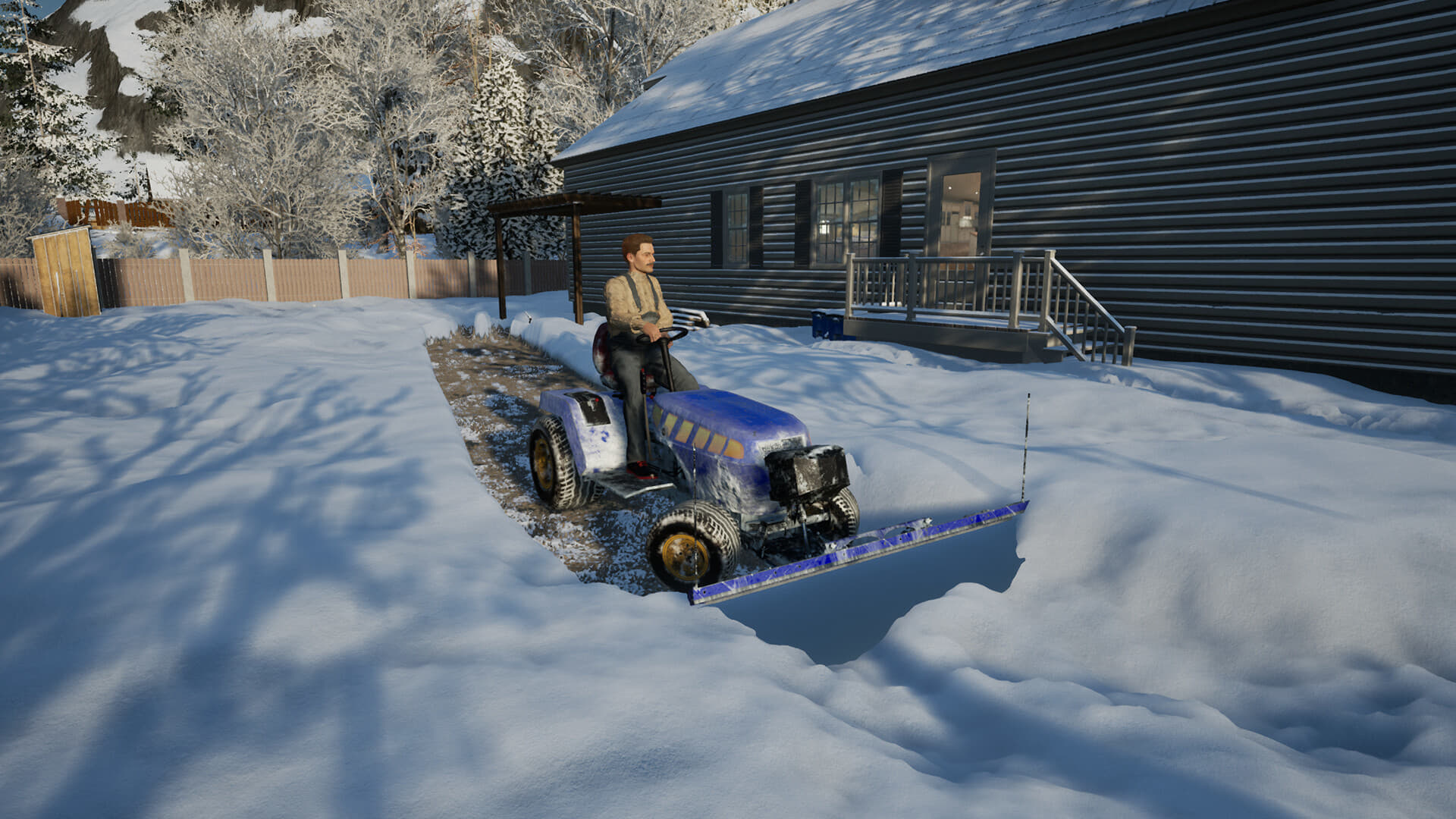 除雪作業シミュレーター『Snow Plowing Simulator』が本日夜にSteamにて早期アクセス開始_003