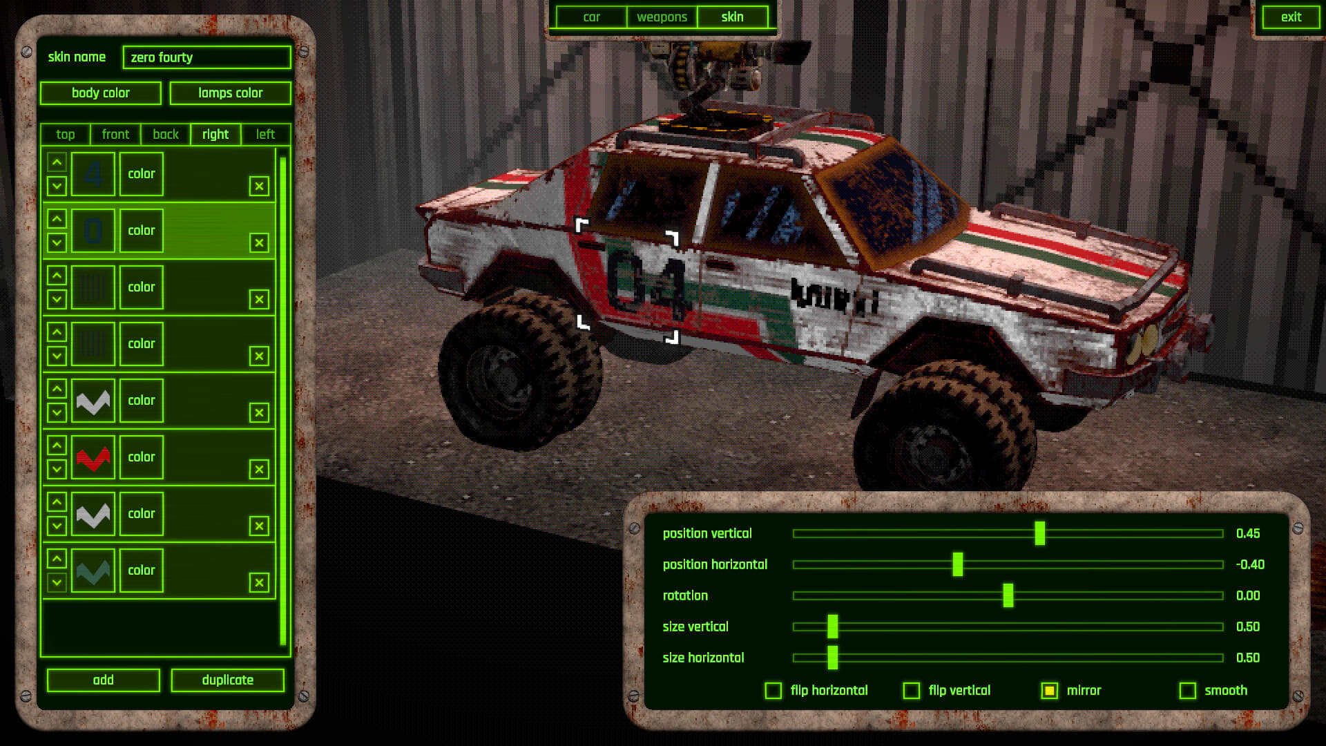 レトロな車に搭載した重火器をぶっ放して相手の車を破壊するゲーム『FUMES』の最新映像が公開_002