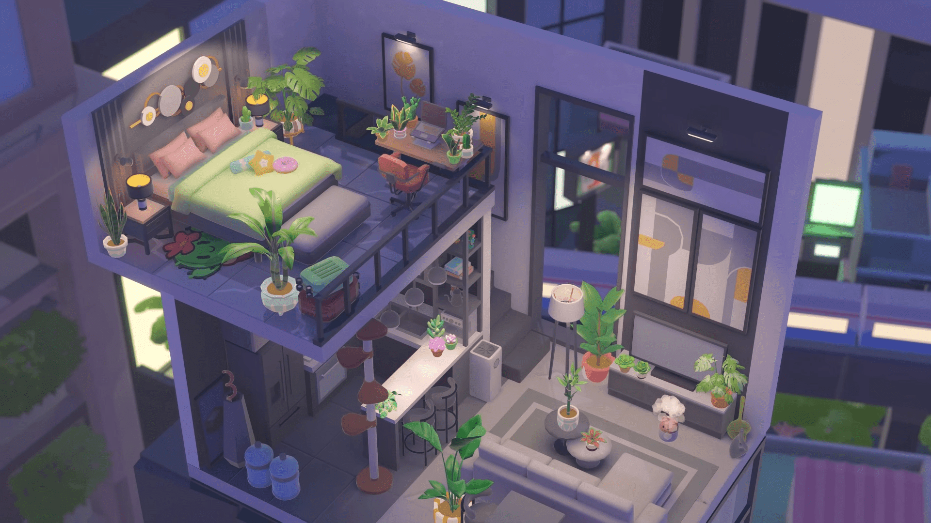 都会の部屋に植物を配置するゲーム『Urban Jungle』デモ版配信中_005