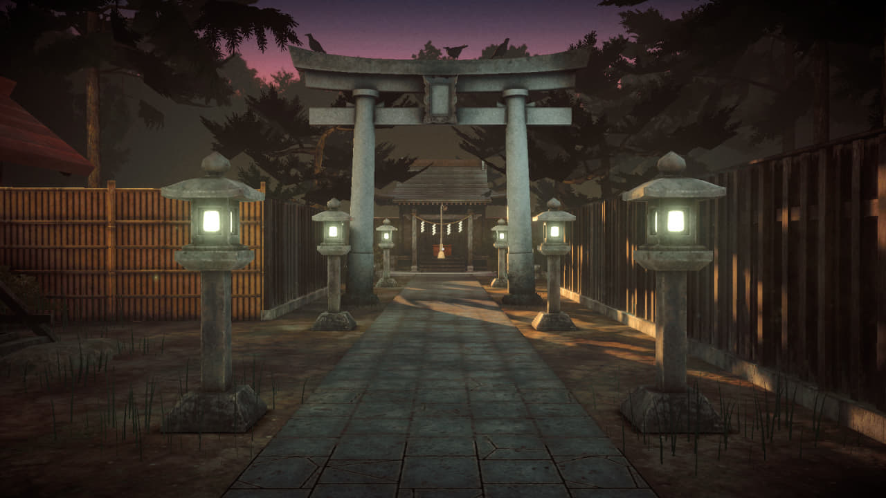 怪異を避けながら参拝を行い神社からの脱出を目指す和風ホラーゲーム『八つ巡』が8月1日に発売決定_001