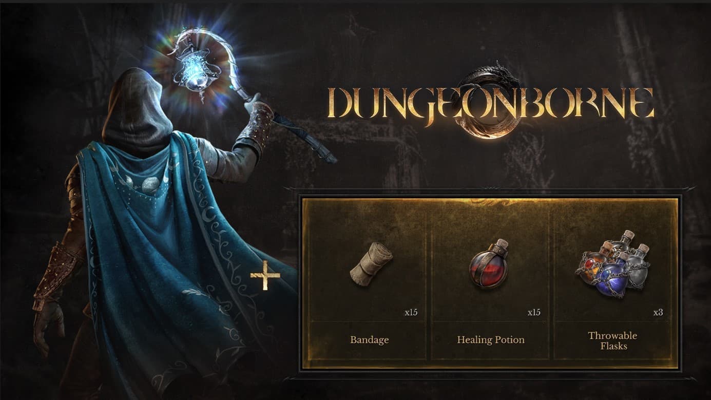 『Dungeonborne』早期アクセス版の配信がSteamにて開始。剣と魔法で敵を倒し、宝を探すPvPvEダンジョン脱出ゲーム_004