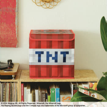 『マインクラフト』15周年を記念した「クリーパー」と「TNT」の折りたたみコンテナムック本4種が同時発売_004