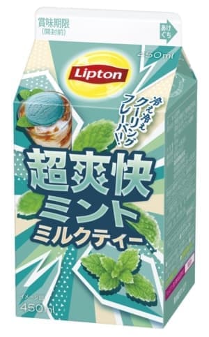 「リプトン 超爽快ミントミルクティー」が8月20日に発売。_001