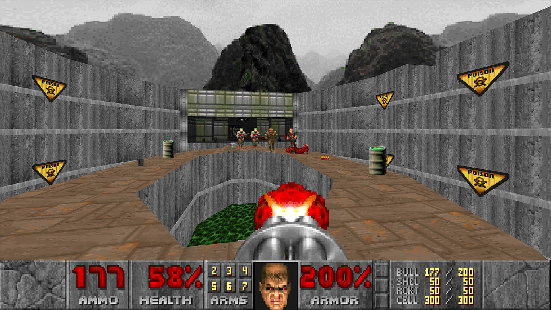 古典的FPSの決定版『DOOM + DOOM II』が発売開始。最大16人まで参加できるオンラインデスマッチと協力プレイに対応_001