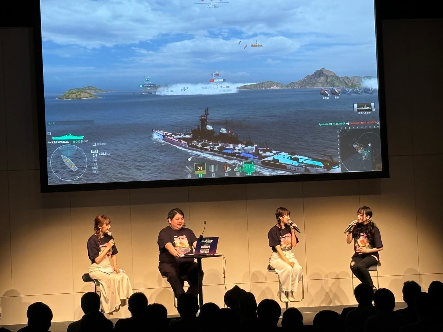 『World of Warships』×『ブルアカ』コラボイベントレポート： 原田彩楓さん、三浦千幸さんがトークショーに登壇_010