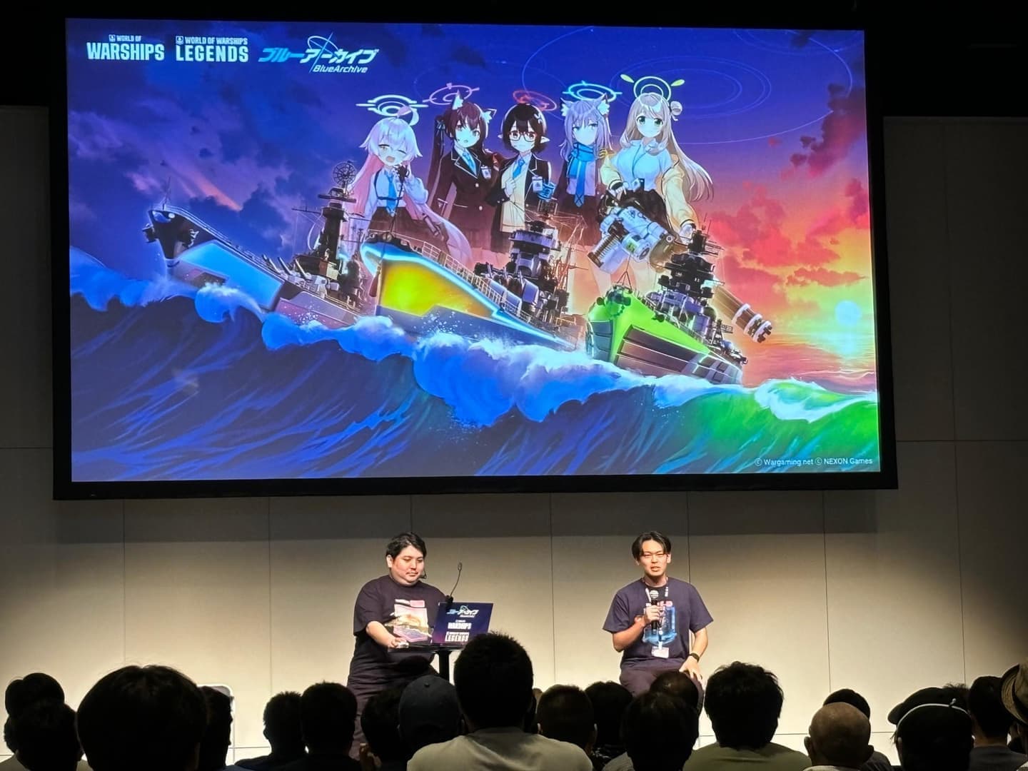 『World of Warships』×『ブルアカ』コラボイベントレポート： 原田彩楓さん、三浦千幸さんがトークショーに登壇_012